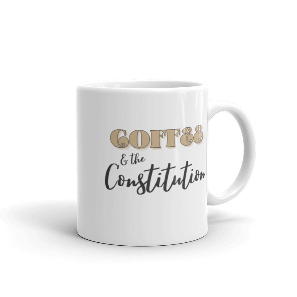 Coffee and the Constitution Ceramic Mug