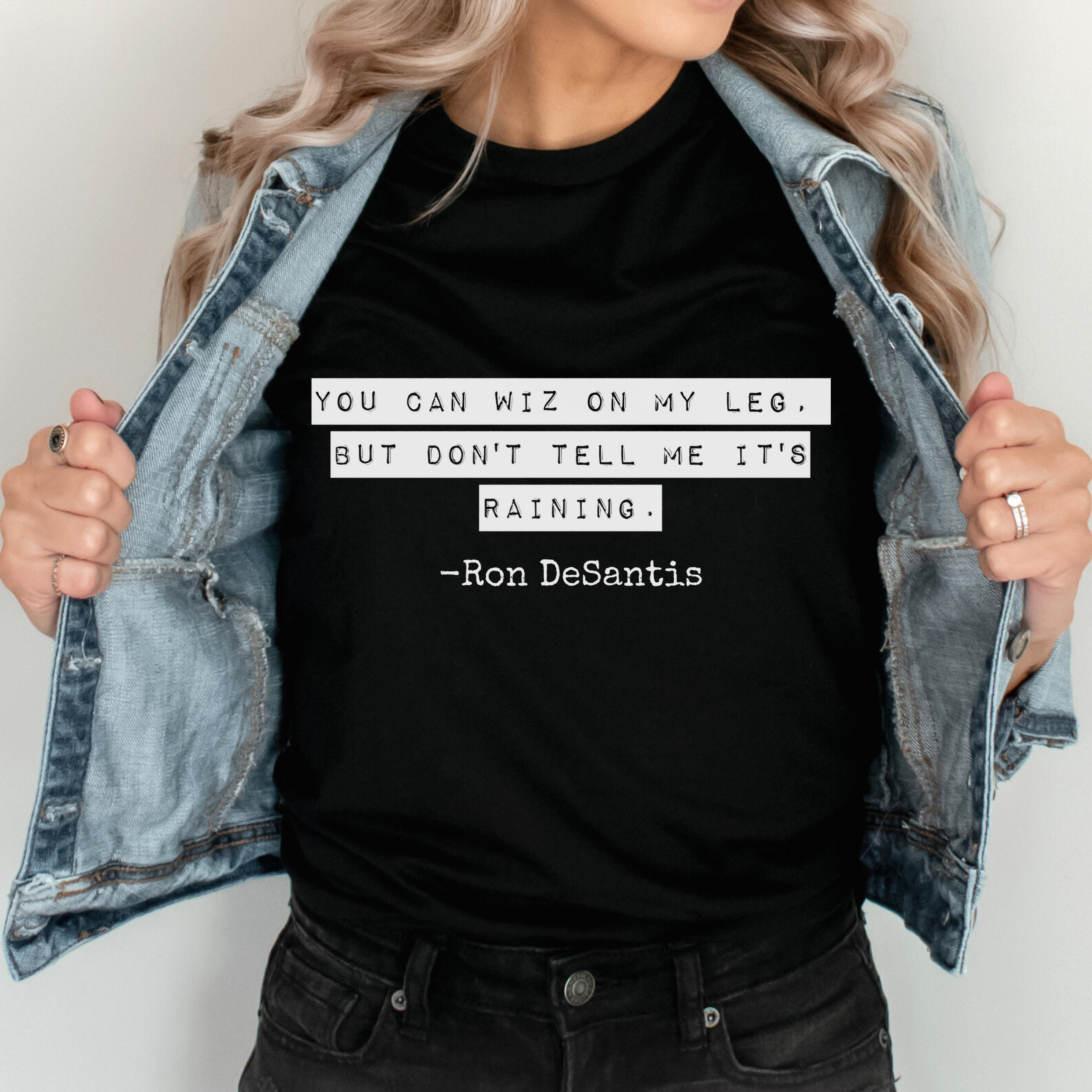 Ron DeSantis Quote Short-Sleeve Unisex T-Shirt