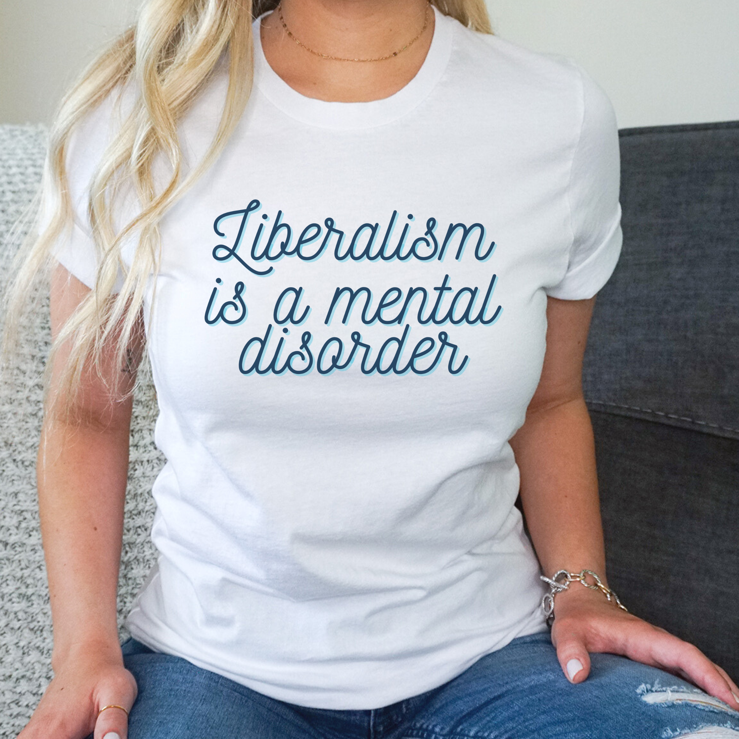 Liberalism is a mental disorder Short-Sleeve Unisex T-Shirt