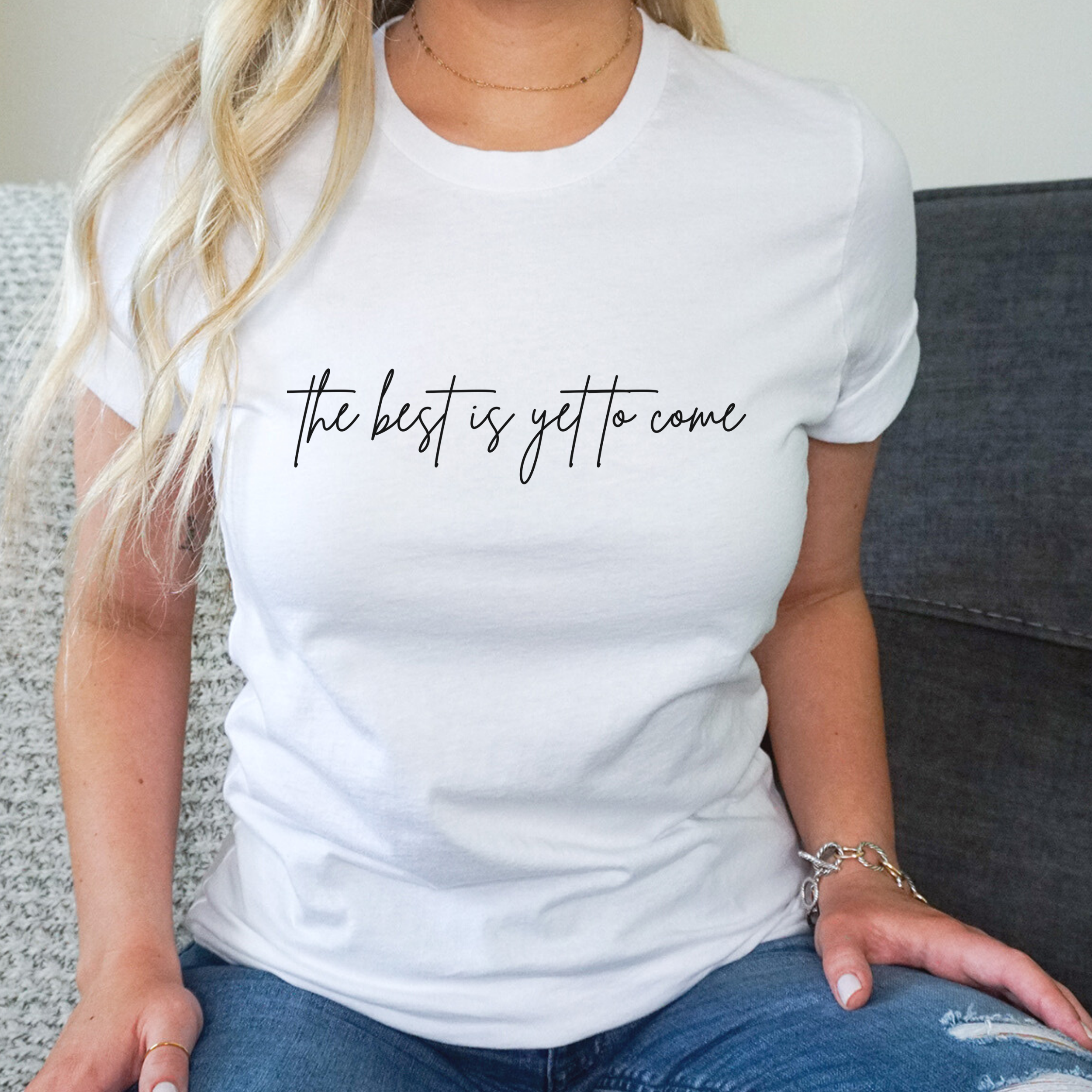 The best is yet to come DJT Short-Sleeve Unisex T-Shirt