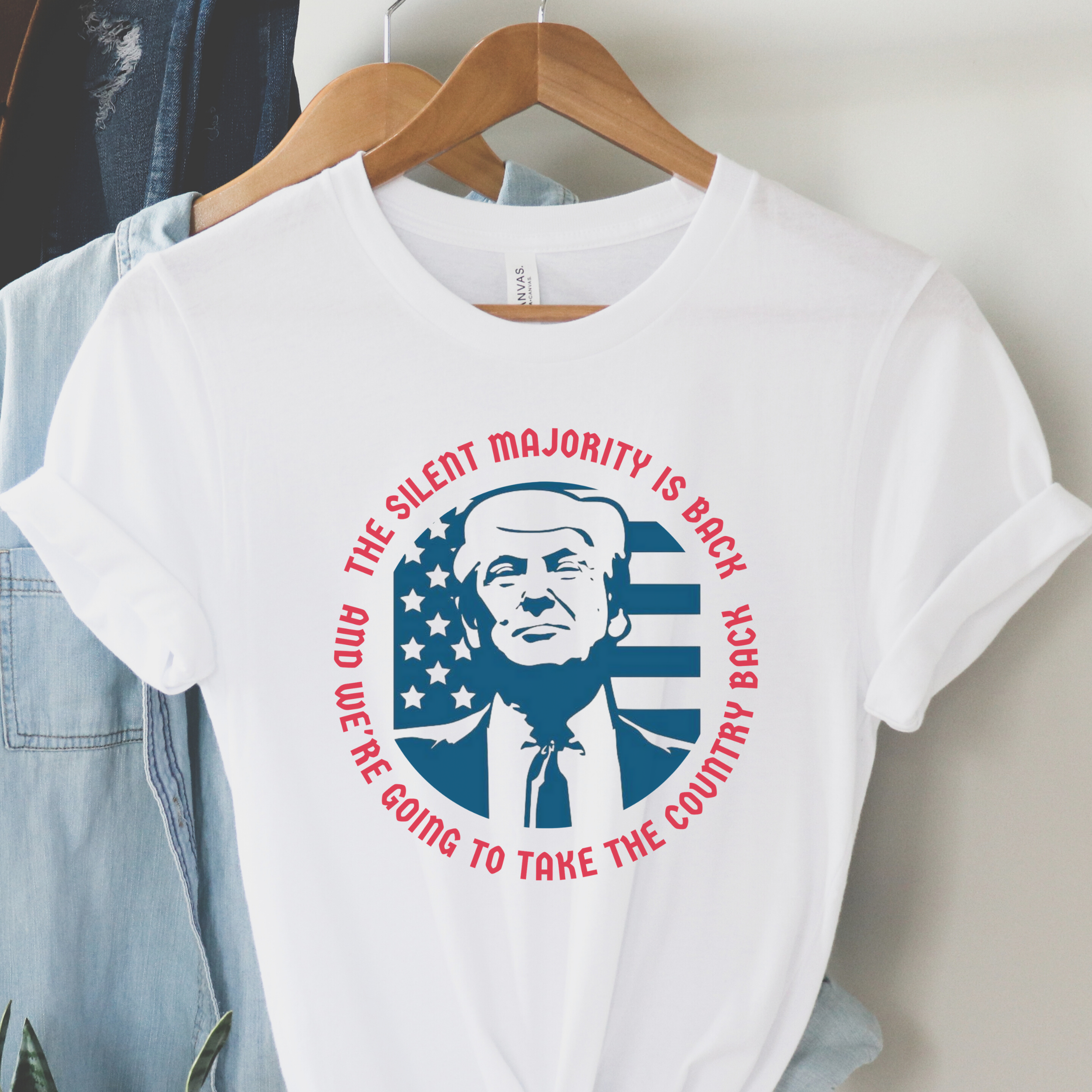 Silent Majority Quote Short-Sleeve Unisex T-Shirt