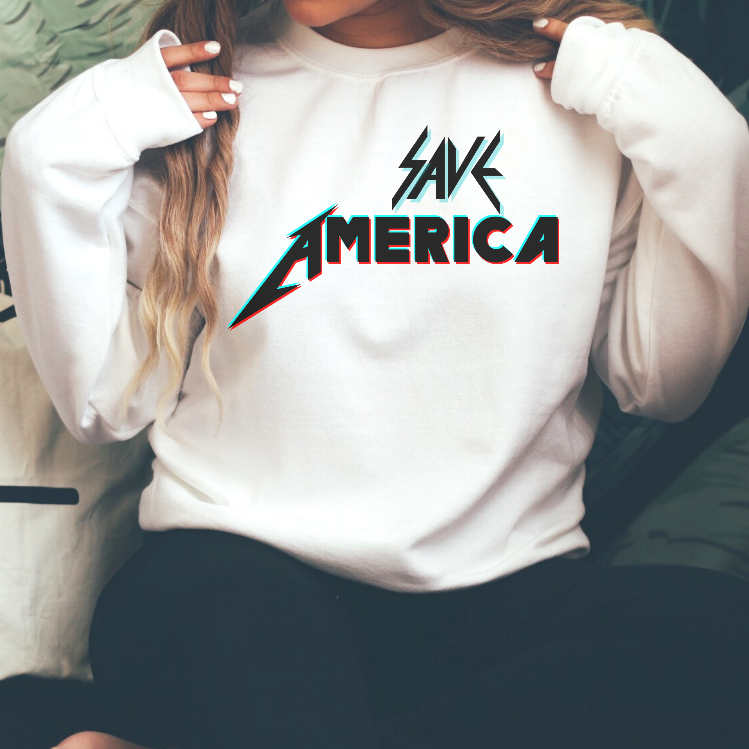 Save America Unisex Sweatshirt [light colors]