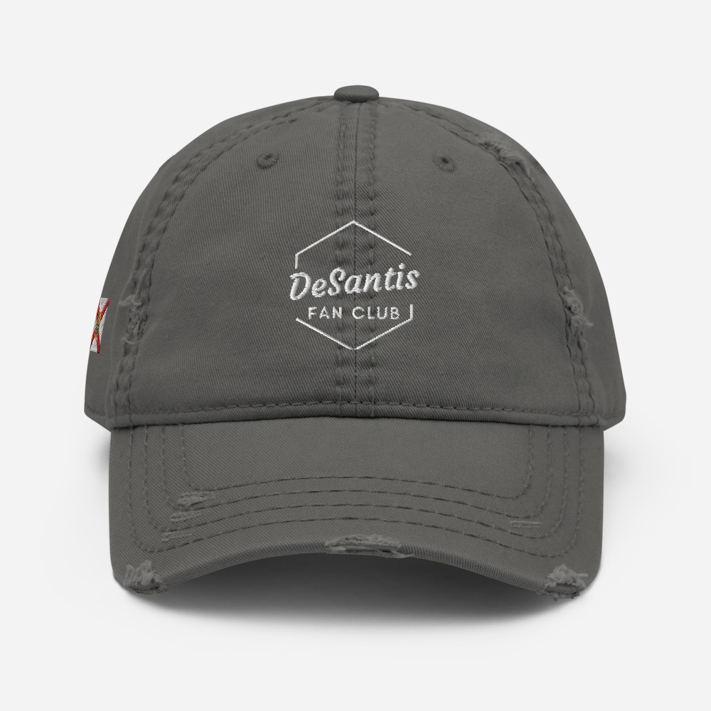 DeSantis Fan Club Distressed Dad Hat
