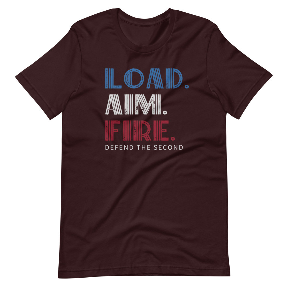 Load, Aim, Fire Short-Sleeve Unisex T-Shirt