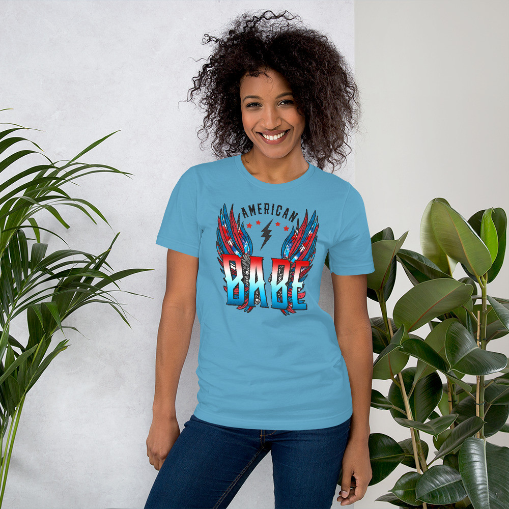 American Babe Short-Sleeve Unisex T-Shirt