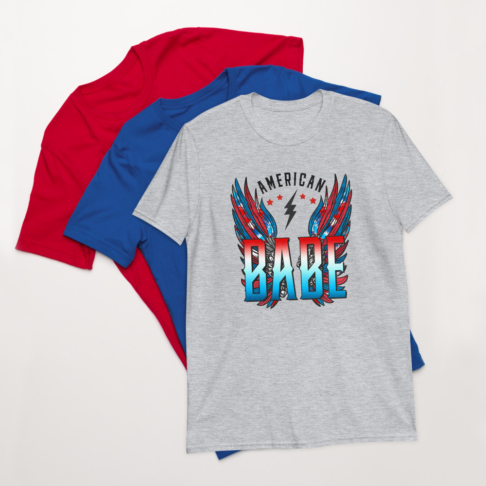 American Babe Short-Sleeve Unisex T-Shirt