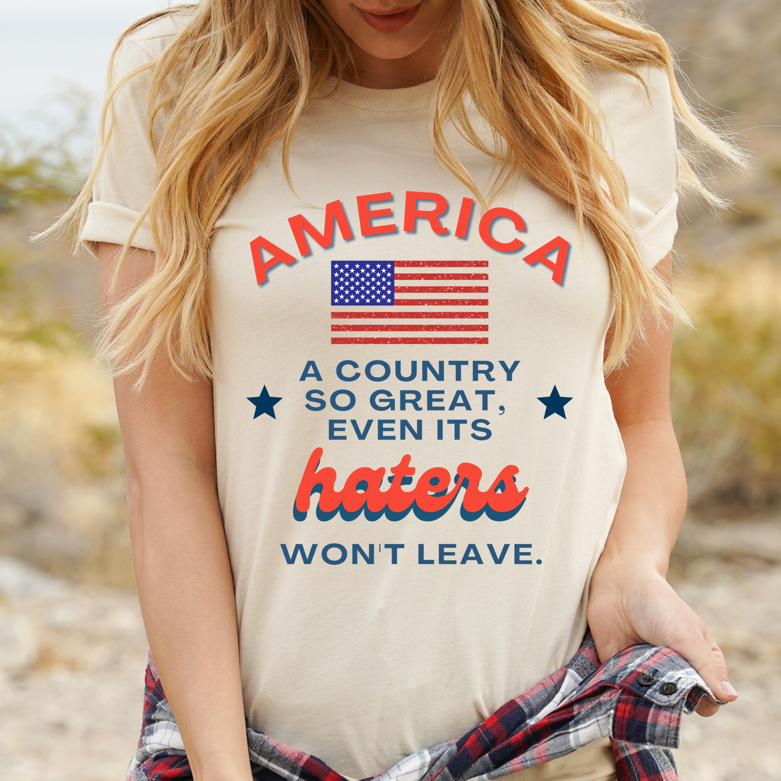 America's haters Short-Sleeve Unisex T-Shirt
