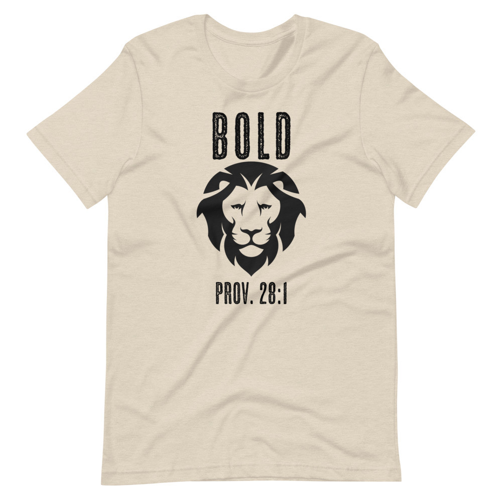 Bold Lion Short-Sleeve Unisex T-Shirt