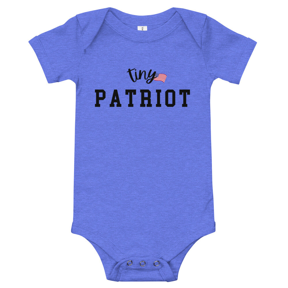 Tiny Patriot Baby Onesie 