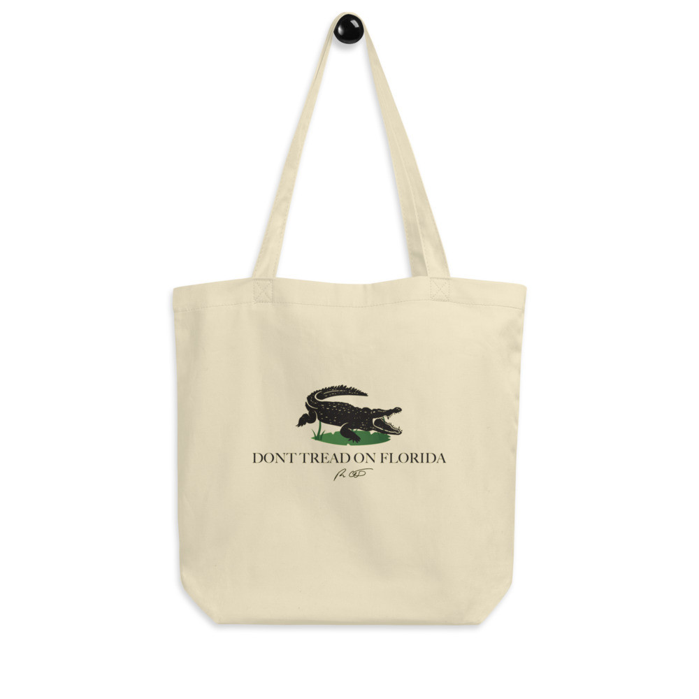 Don't Tread on Florida Ivory Eco Tote Bag