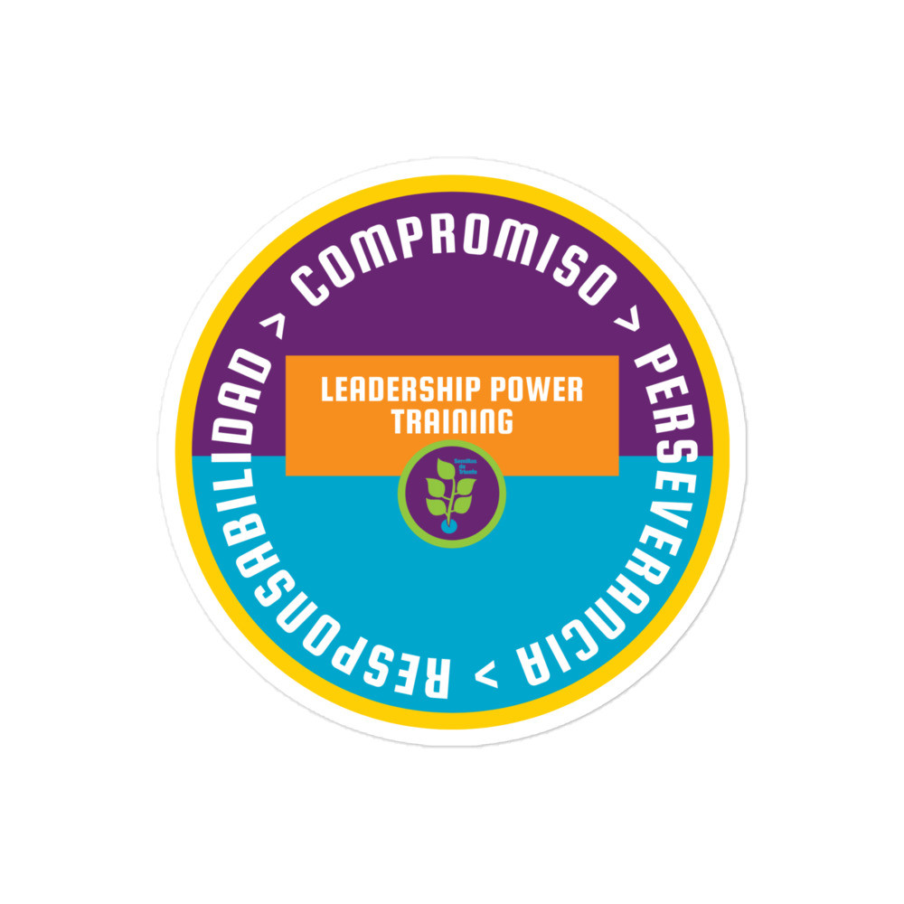 Sticker Leadership Power Training Episodio 1: Responsabilidad Compromiso y Perseverancia 