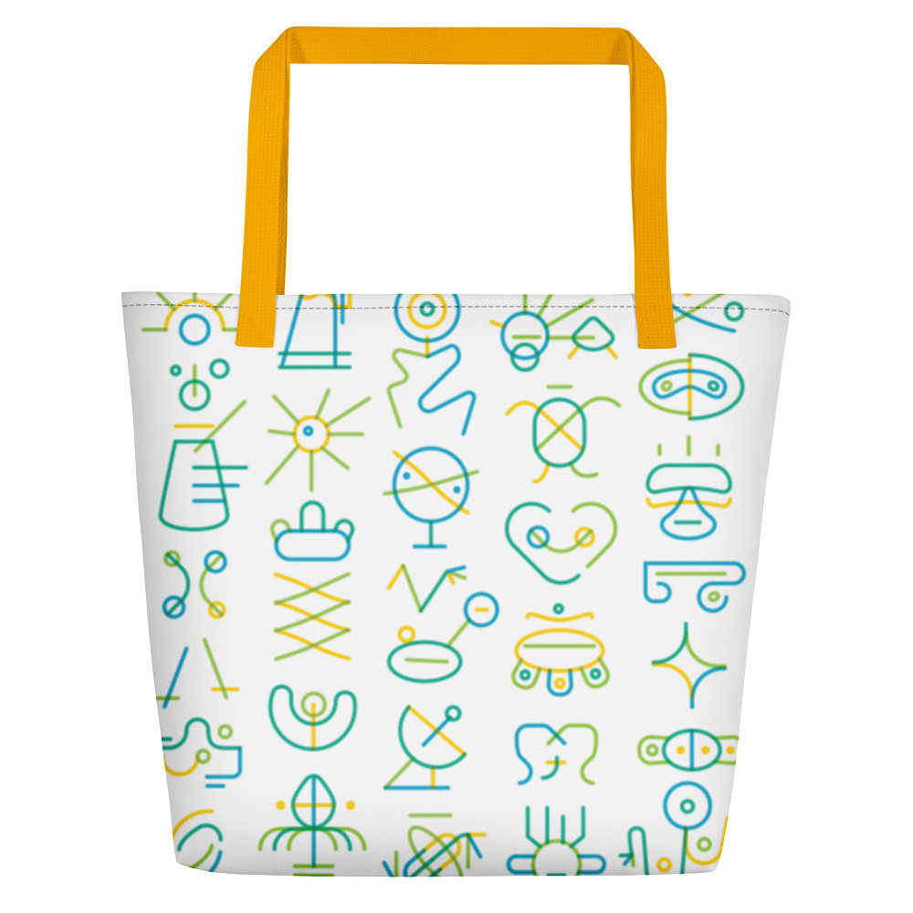 Puerto Rico es Ciencia (All) Beach Bag