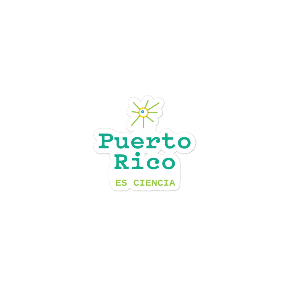 Puerto Rico es Ciencia (Cell) Bubble-free sticker