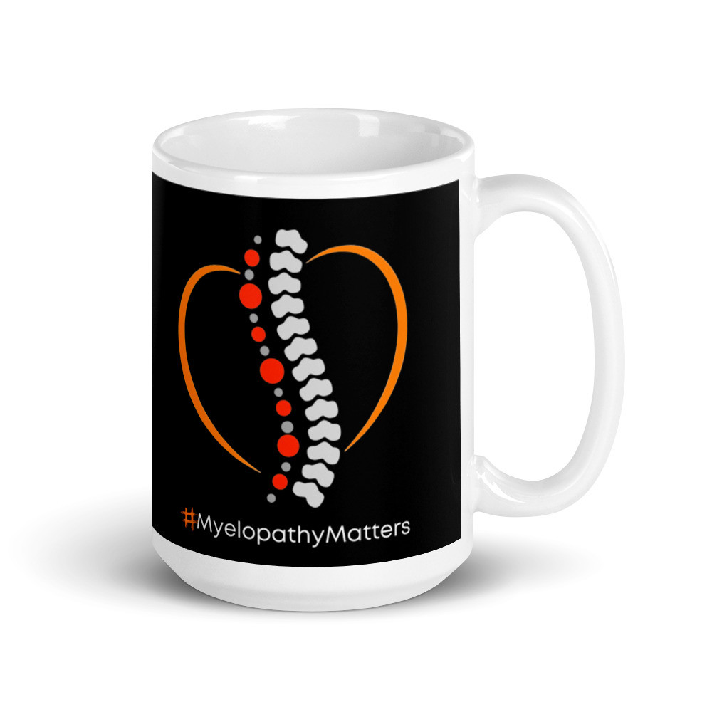 Myelopathy Matters Large Logo glossy mug