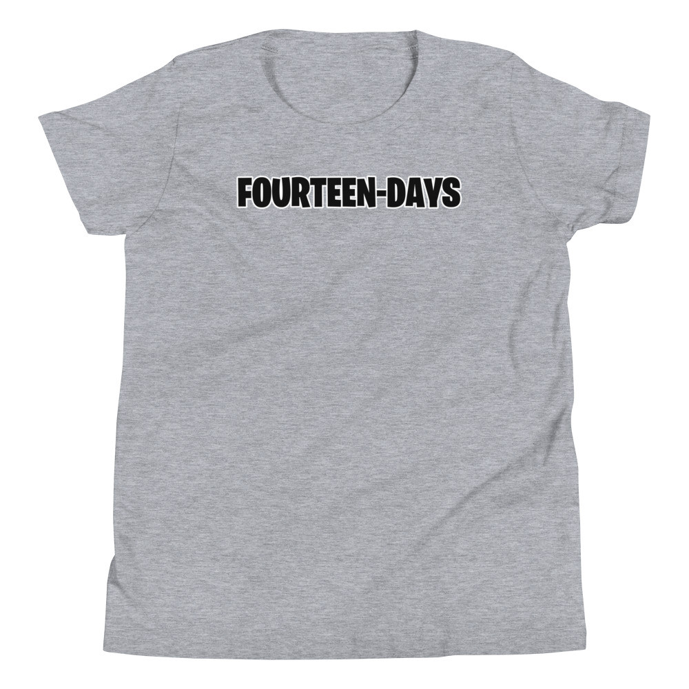 Boys Girls 14-Days T-Shirt, Gamer Gift, Clothing, Gaming Fanatic, XBOX, PS4, Video Games, Playstation