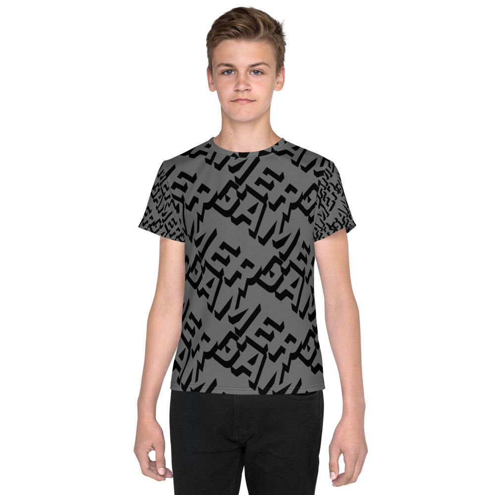 Boys, Girls Gamer All-Over T-Shirt, Gamer Gift, Clothing, Gaming Fanatic, XBOX One, PS4, Switch, 3DS, Nintendo, Online Video Games