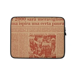 Laptop Bag - Giornale Vintage il 2000