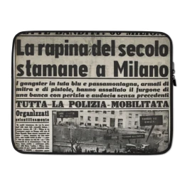 Laptop Bag Banda via Osoppo Rapina del Secolo
