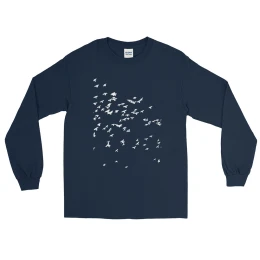 white crows  Long Sleeve Shirt