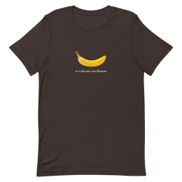 Banana - Magritte Parody  t-shirt