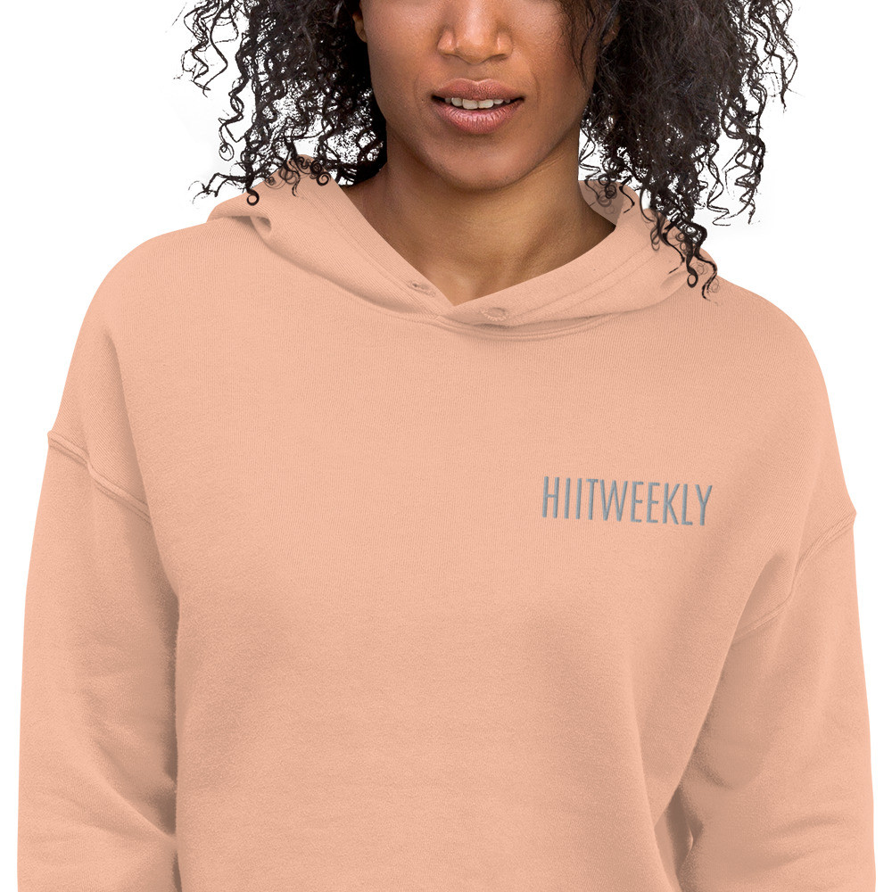 HIITWEEKLY Crop Hoodie