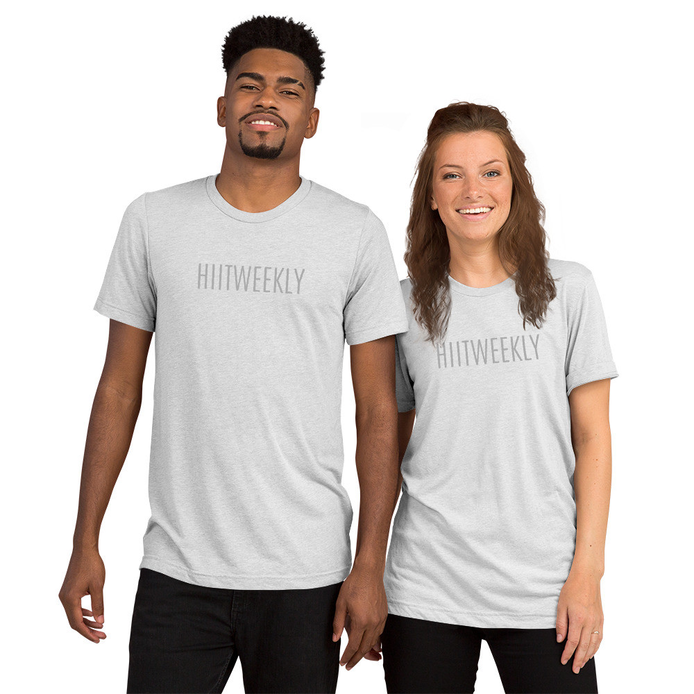 HIITWEEKLY Unisex Tri-Blend Short Sleeve Tee