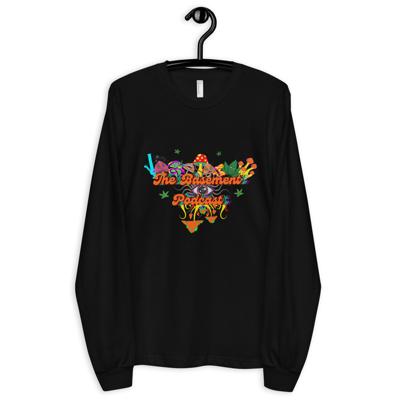 The Basement Podcast Cassandra Long sleeve t-shirt