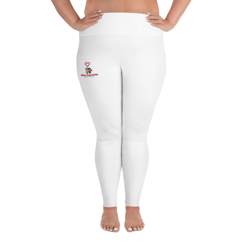 All-Over Print Plus Size Leggings
