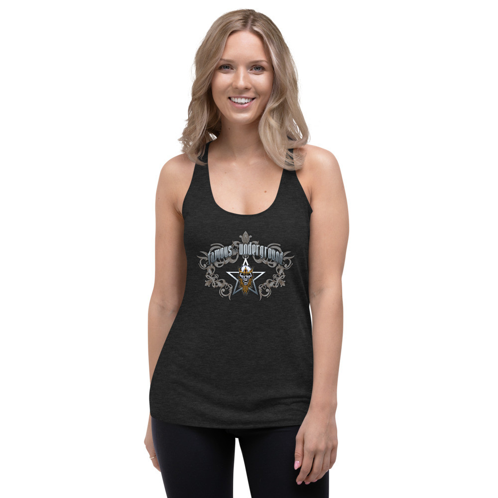 Skull N Vines Racerback Tank