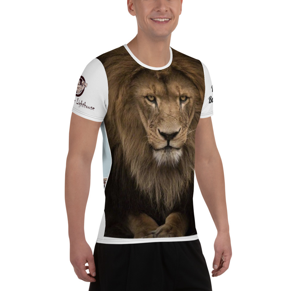 Lions Only All-Over Print Men's Athletic T-shirt