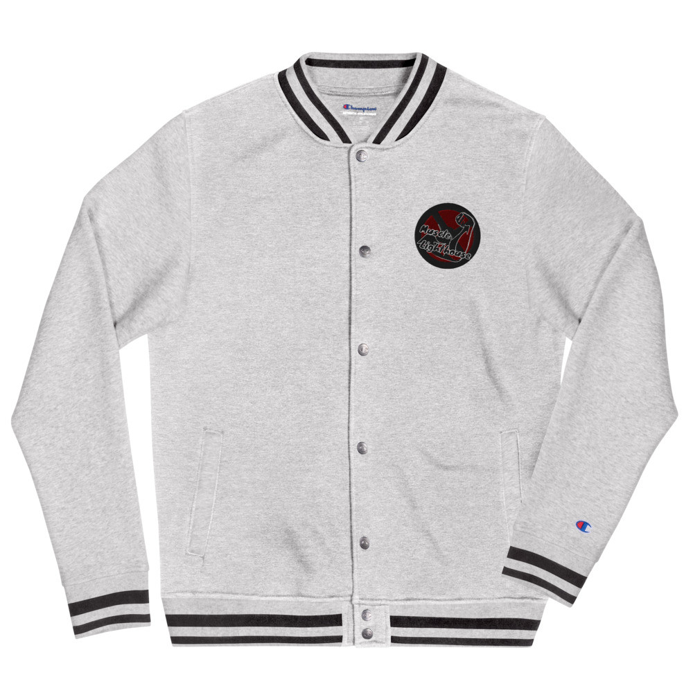 ML Embroidered Champion Bomber Jacket