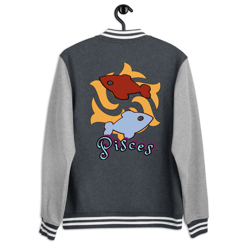 Pisces Gang Men's Letterman Jacket