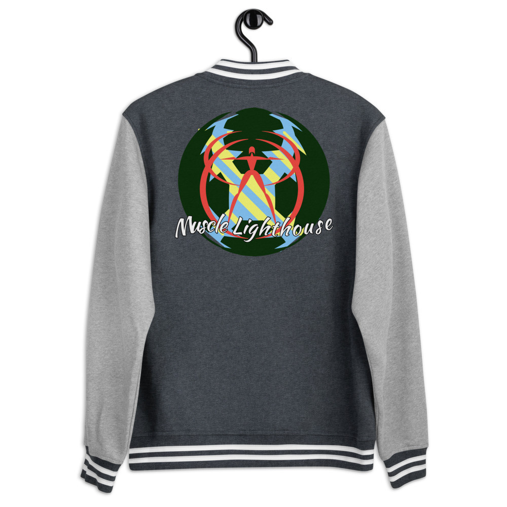 MLH Designs Human Dynamo Men's Letterman Jacket
