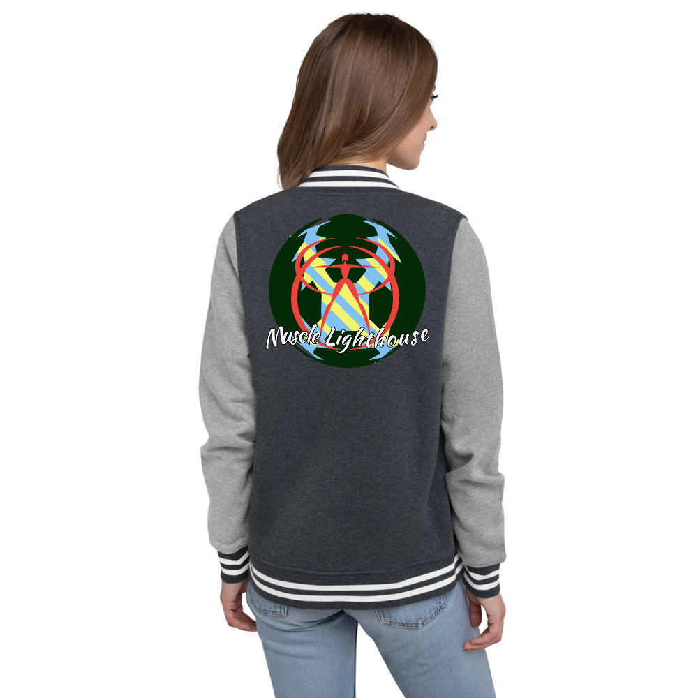 MLH Designs Human Dynamo Women's Letterman Jacket