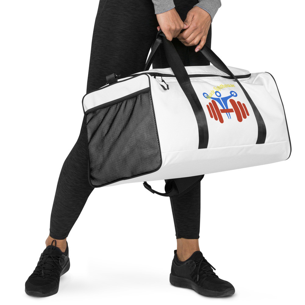 MLH Designs Victory Dumbbell Duffle bag White
