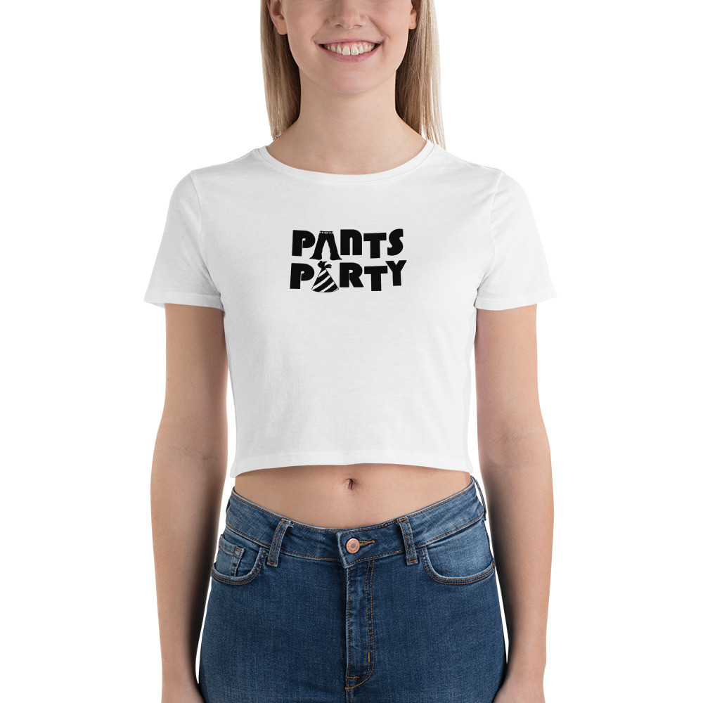 Women’s Pants Party Crop Tee
