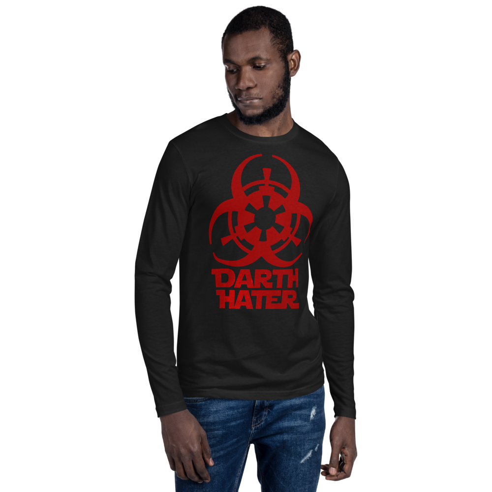 Darth Hater "Plague of the Sith" Men's Fitted Long Sleeve Shirt