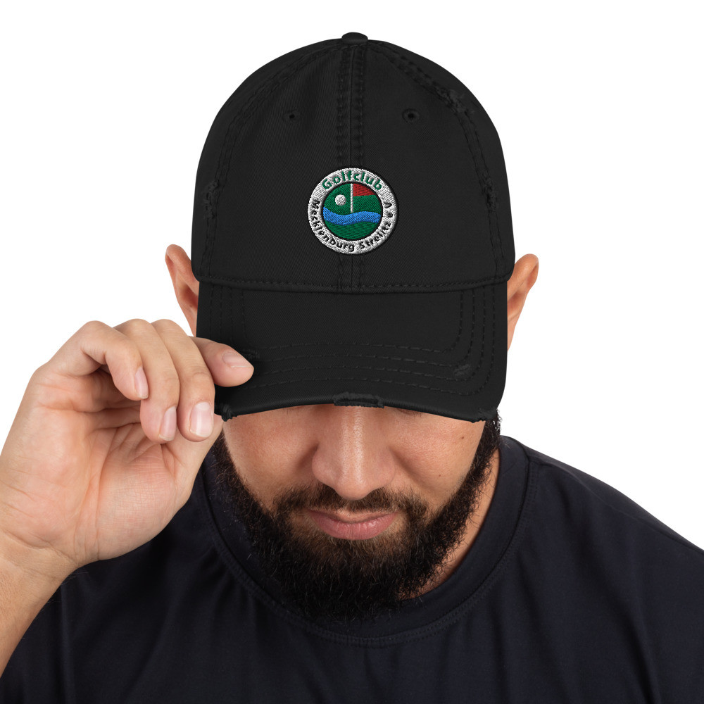Cap im Used-Look mit gesticktem GC-MST Logo
