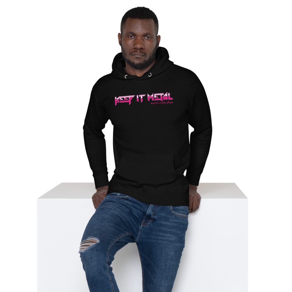 ''Keep It Metal'' SkyRez - Unisex Premium Hoodie - HotPink