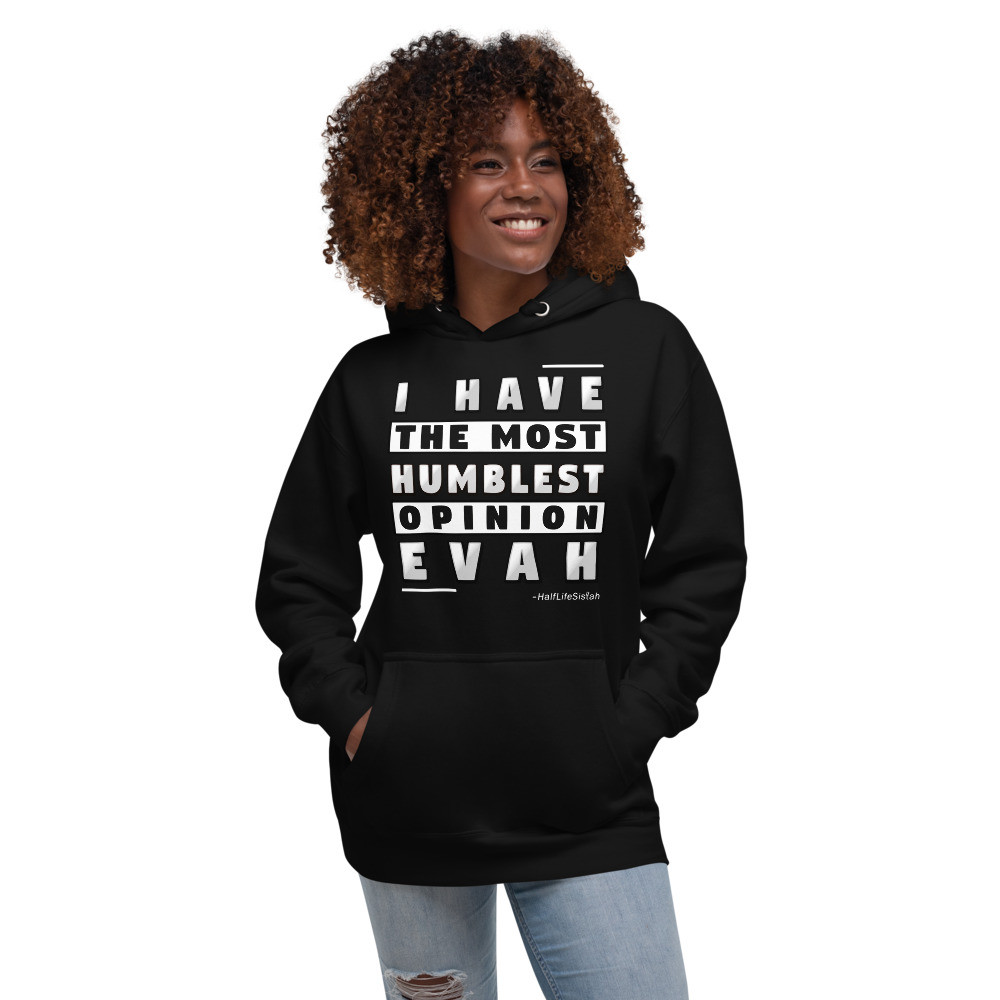 ''Humblest Opinion'' V1 - Unisex Premium Hoodie - WT