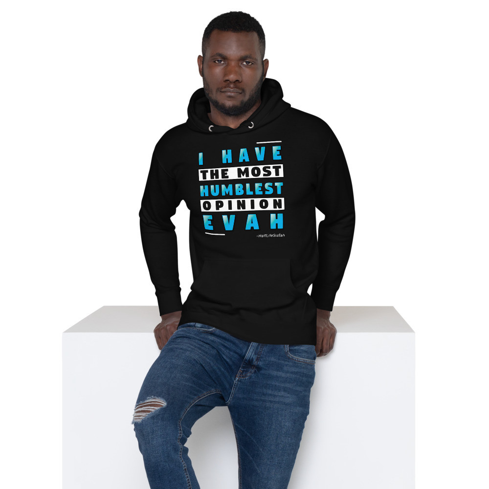 ''Humblest Opinion'' V1 - Unisex Premium Hoodie - Aqua
