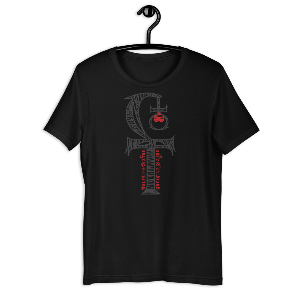 HLS Unity Symbol - WEBBED - Unisex T-Shirt - GreyRed