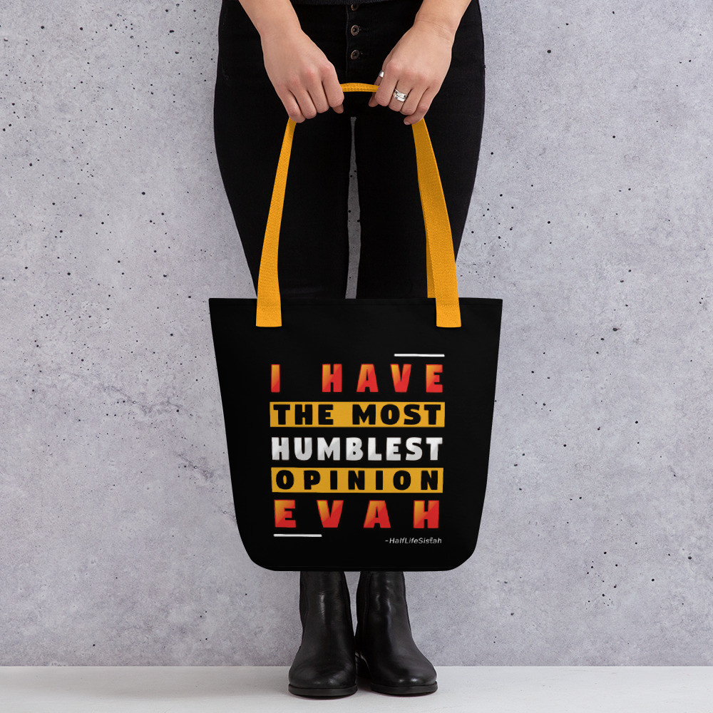 ''Humblest Opinion'' V1 - Tote bag - FireCracker