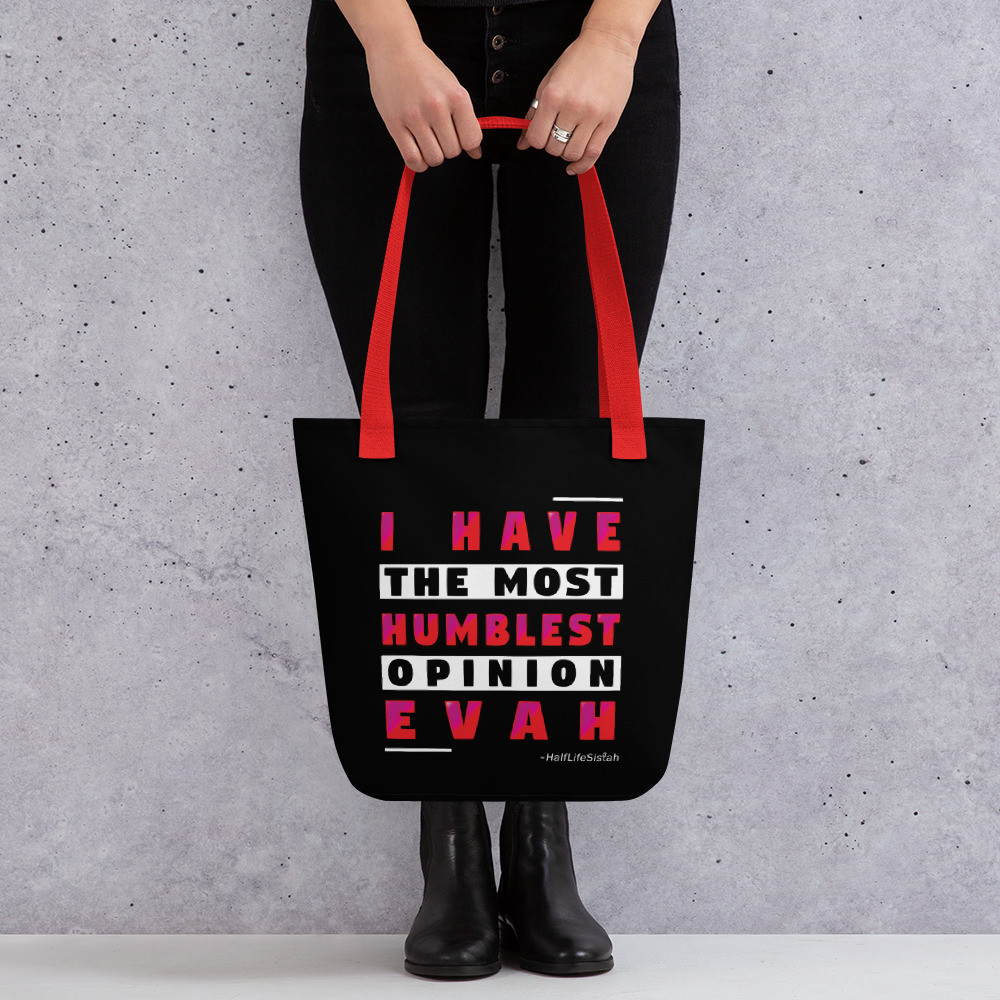 ''Humblest Opinion'' V1 - Tote bag - RazzaTaz