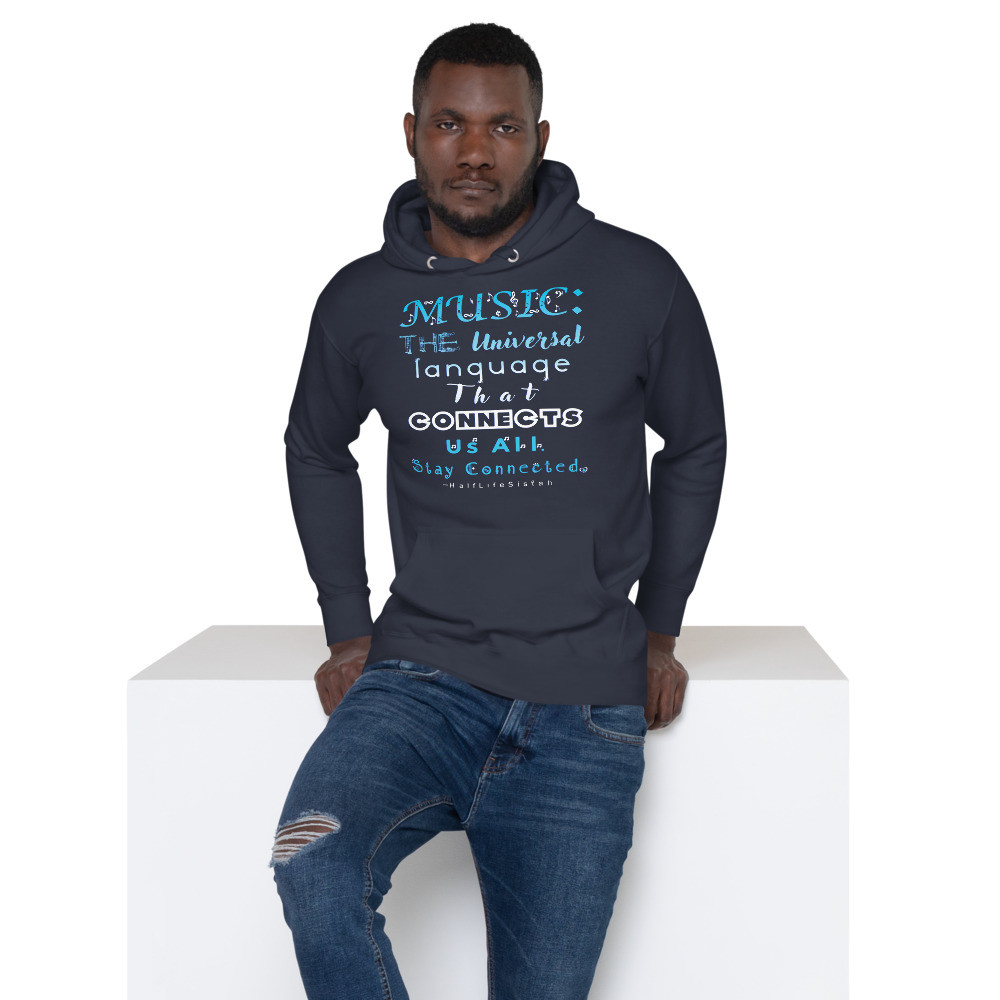 Universal Language - Unisex Premium Hoodie - Aqua