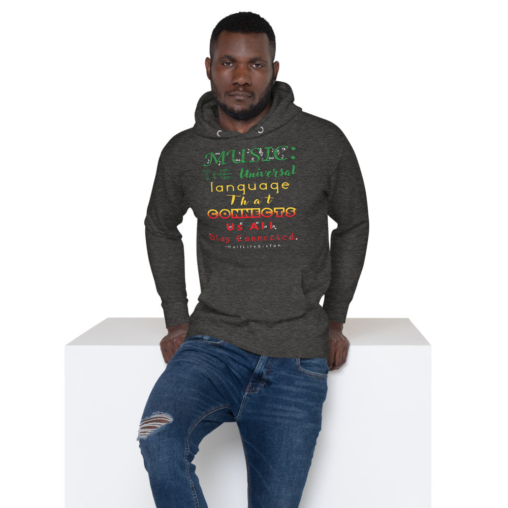 Universal Language - Unisex Premium Hoodie - Safari