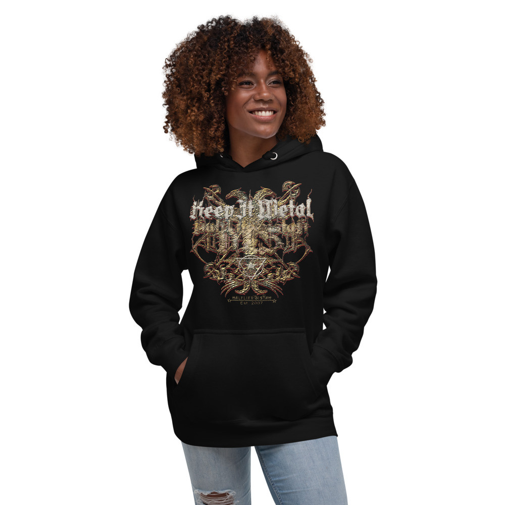 ''Keep It Metal'' [Gryphon] V2 - Unisex Premium Hoodie - GoldStone V2