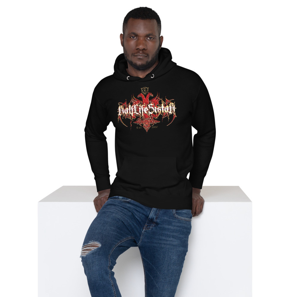 HLS [Gryphon] - Unisex Premium Hoodie - Scarlet