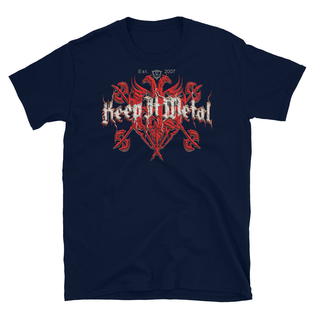 ''Keep It Metal'' [Gryphon] V3 - Unisex T-Shirt - Blood