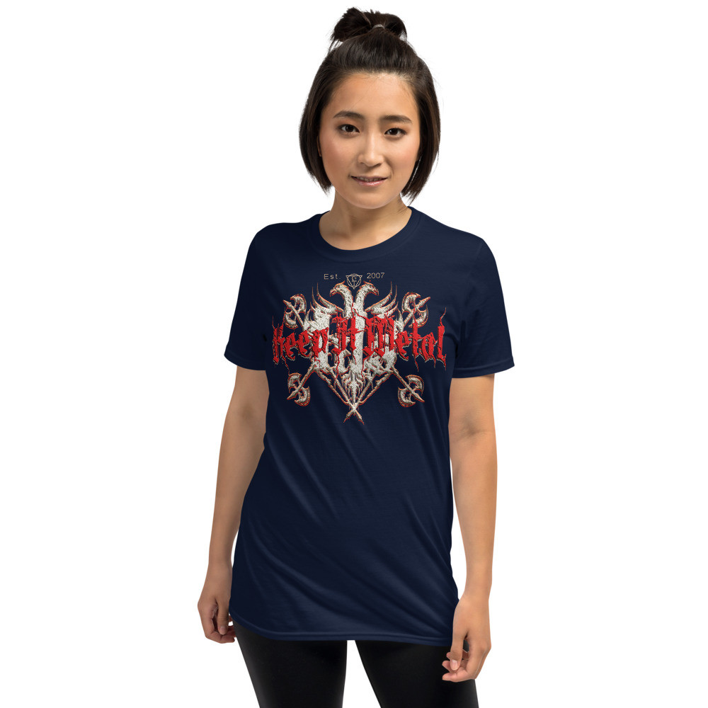 ''Keep It Metal'' [Gryphon] V3 - Unisex T-Shirt - BloodStoned